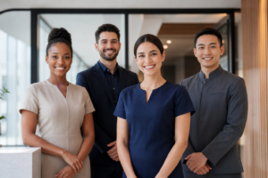 How Your Corporate Uniform Colour Palette Shapes Brand Perception and Customer Trust